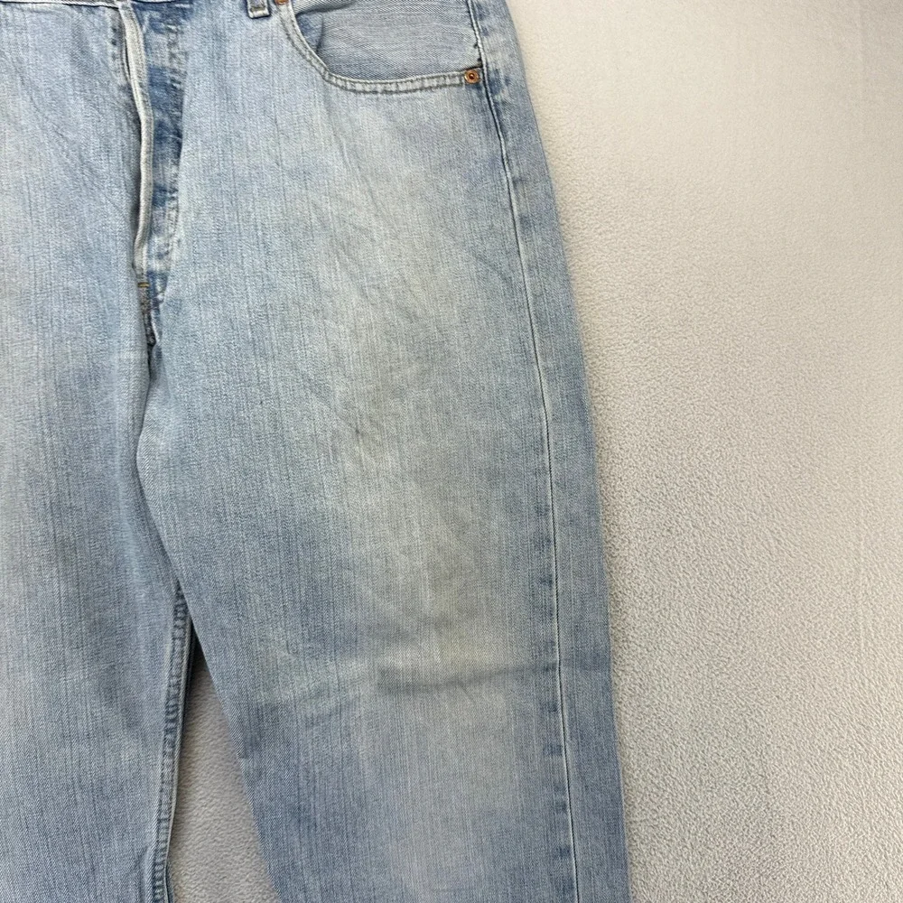 Vintage Levis jeans Men's 38x34 Fits 36x29 Blue 501xx 501 xx Light wash y2k
